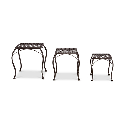 Plant Stand - Brown Square