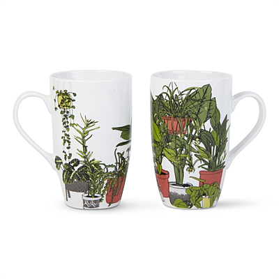 Mug - Tall, Kind of A Lot of Plants in Here