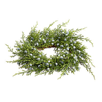 Candle Ring - Juniper Green Plastic