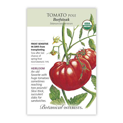 Seeds - BI Tomato Pole Beefsteak Org