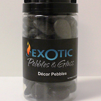 Stone - Black Pebble Exotic Pebbles
