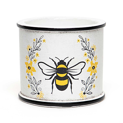 Queen Bee Floral Pot