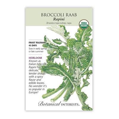 Seeds - BI Broccoli Raab Rapini Org