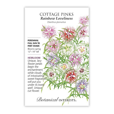 Seeds - BI Cottage Pinks Rainbow Loveliness