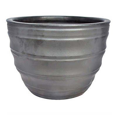 MCarr Round Planter 2877 - Matte Black