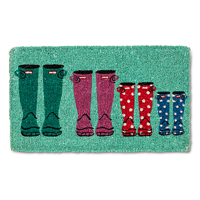 Coir Mat - Rubber Boots