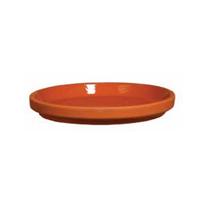 German Saucer Glazed - Terracotta