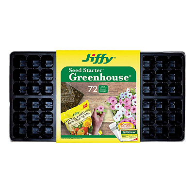 Jiffy Greenhouse Plastic with Superthrive