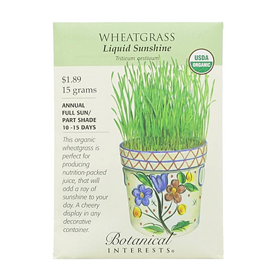 Seeds - BI Wheatgrass Org