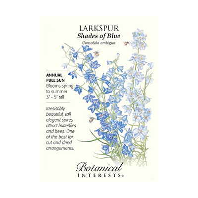 Seeds - BI Larkspur Shades of Blue
