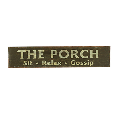 Sign - The Porch