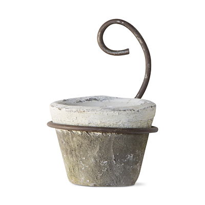 Single Tendril Rustic Wall Planter