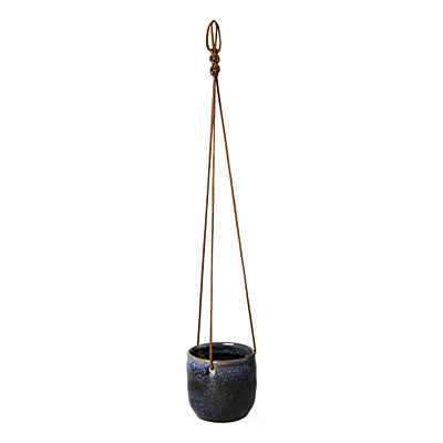 Hanging Planter - Skyline Blue