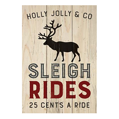 Small Sign - Sleigh Rides