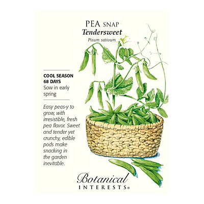 Seeds - BI Pea Snap Tendersweet