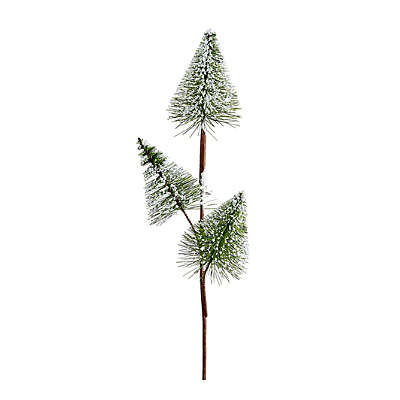 Spray - Snowed Green Pine Tree