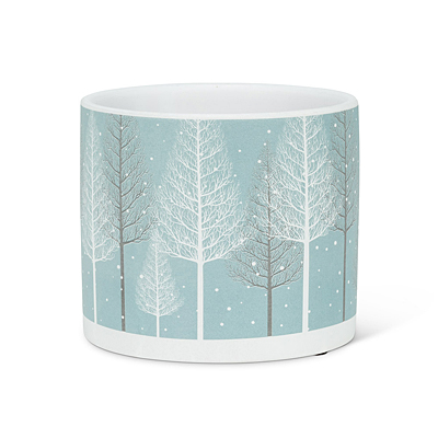 Planter - Snowy Forest