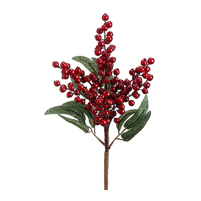 Spray - Holly, Berry, Eucalyptus Leaf