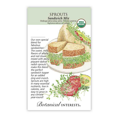Seeds - BI Sprouts Sandwich Mix Org