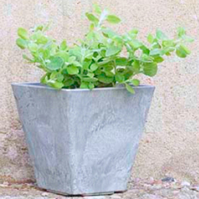 Novelty ELLA Square Planter - Grey