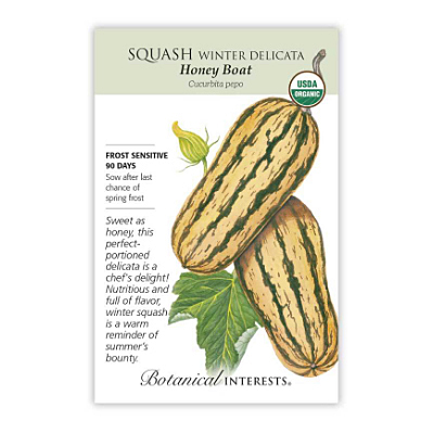 Seeds - BI Squash Winter Delicata Org