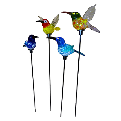Stake - Hummingbird Glass