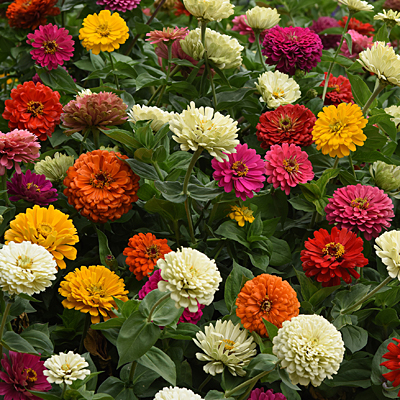 Zinnia 'State Fair Mix'