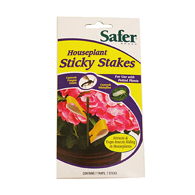 Safer Houseplant Sticky Stakes