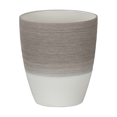 Planter - Stone Espresso Cream
