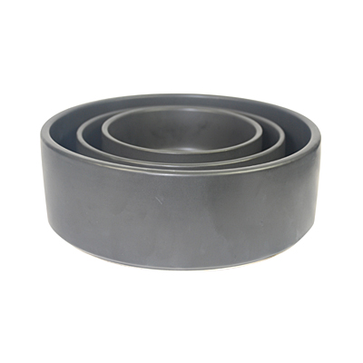 Straight Bowl - Matte Black