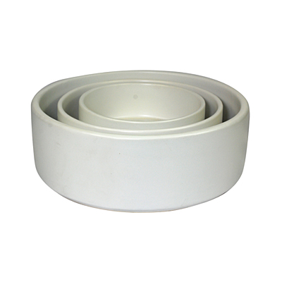 Straight Bowl - Matte White