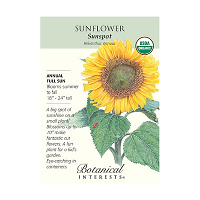 Seeds - BI Sunflower Sunspot Org
