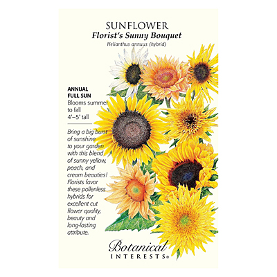 Seeds - BI Sunflower Florist's Sunny Bouquet