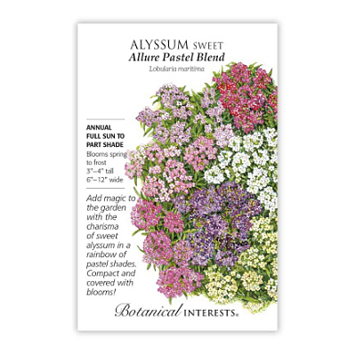 Seeds - BI Alyssum Sweet Allure Pastel Blend