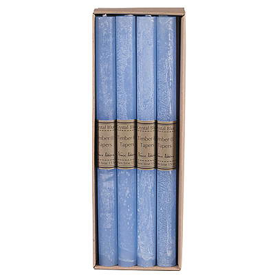 Candle - Timber Tapers Crystal Blue