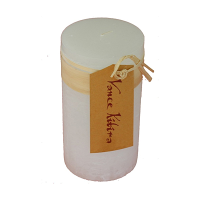 Timber Candle - White