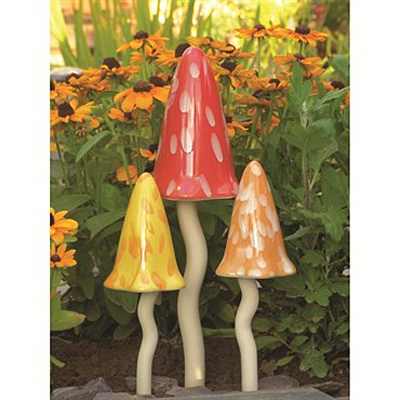 Tinklin Toadstools 3 pc Set - Summer Colors