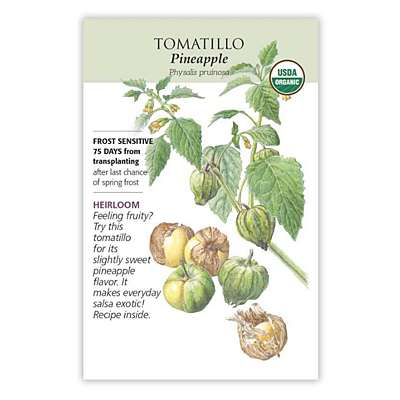 Seeds - BI Tomatillo Pineapple Org