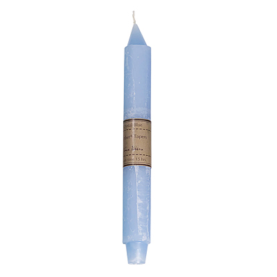 Candle - Timber Trunk Tapers Crystal Blue