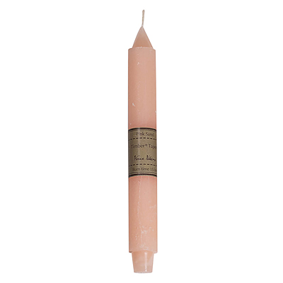 Candle - Timber Trunk Tapers Pink Sand