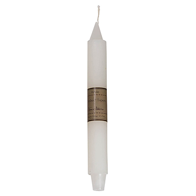 Candle - Timber Trunk Tapers White