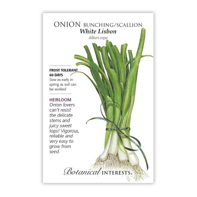 Seeds - BI Onion Bunching White Lisbon