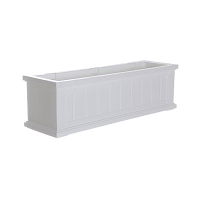 Mayne Cape Cod Window Box - White