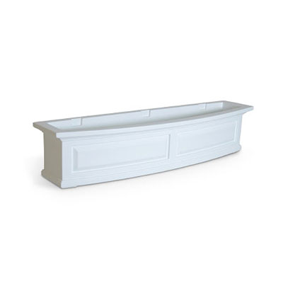 Mayne Nantucket Window Box - White