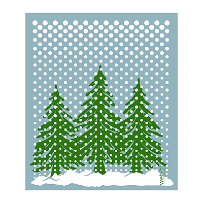 Swedish Dish Cloth - Winter Country