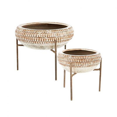 Xander Plant Stand - Off White
