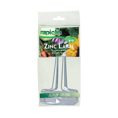 Plant Labels - Rapiclip Zinc Labels