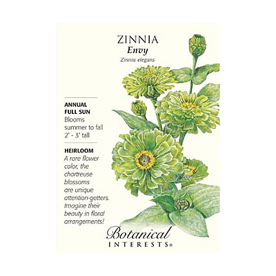 Seeds - BI Zinnia Envy