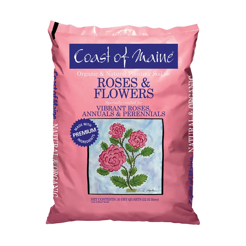 Coast of Maine Roses and Flowers Planting Soil bag