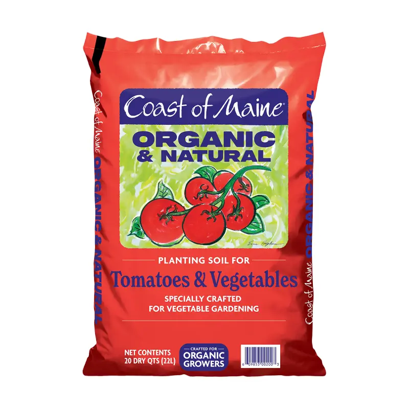 Coast of Maine Tomatoes and Vegetables Planting Soil bag